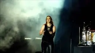Halestorm - Dissident Aggressor (Judas Priest cover) at Awesome Biker Nights in Sioux City, IA