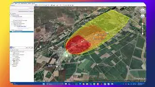 Visualizar escenarios de afectación ALOHA en MARPLOT
