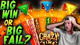Crazy Time Coin😱 Flip 500&times; Jake Port dap😱 rah😱#casino #crazytime #live