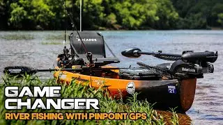 Motorguide Xi3 Pinpoint on my NuCanoe Frontier 12 Kayak | First River Trip!