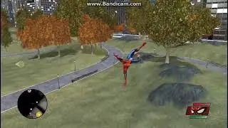 spiderman web of shadows free roam gameplay
