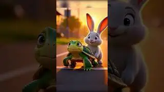 The Turtle That Shocked The Fast#animal #ai #rabbit