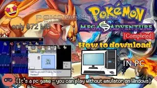 How to downloand 🔥 [pokmon mega adventure] @BhaiLogKaAdda