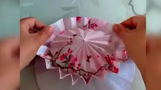 How to Make Paper Umbrella | Easy Origami Umbrella with Flowers | Paper Craft for School Project