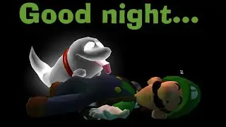 Luigi's Mansion Dark Moon Good Night | Game Over