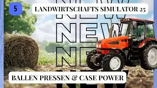 🚜 NEUER TRAKTOR! 😱 Ballenpressen & fette Verst&auml;rkung f&uuml;r den Hof! 💥 | LS25 S2 #5