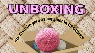 Unboxing my bulk yarn order from magic 🪄 needle as a bigginer in crochet. #crochet #yarn #begginers.