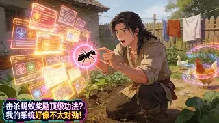 擊殺螞蟻獎勵頂級功法？我的系統好像不太對勁！ #小說 #小說推薦 #種田 #玄幻文 #修仙 #年代小說 #逆襲 #重生 #穿越 #玄幻小說 #種田小說 #都市小說 #漫畫 #劇情 #動漫