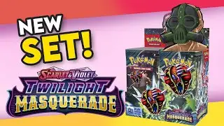 New Pokemon Twilight Masquerade Booster Box Opening