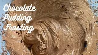 Creamy Chocolate Pudding Frosting