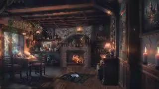 The Ultimate Sleep Sanctuary: 🔥 Gentle Fireplace Crackling Sounds