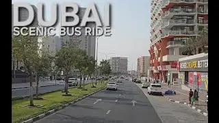 SILICON OASIS TO SHEIKH MOHAMMED BIN ZAYED RD | Dubai Scenic Bus Ride & DTPC | 8.9.25: 4K-UHD