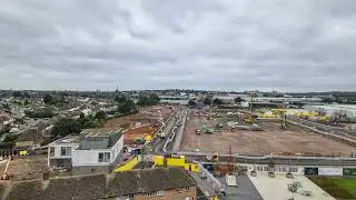 Time-Lapse video of groundworks at Brent Cross Town - 2020-2022