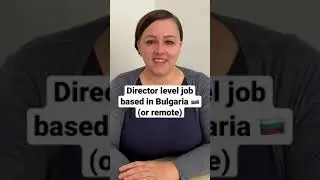 [Sutherland] Director level job based in Bulgaria 🇧🇬 (or remote) #shorts