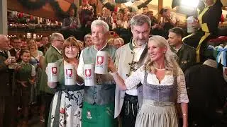 M&uuml;nchner Oktoberfest: O'zapft is! Wiesn-Anstich 2024