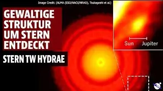 Gewaltige Struktur um Stern entdeckt - Stern TW Hydrae