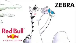 🦓 'ZEBRA' - 🥤 Red Bull gives you wings - 2011.