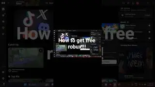 How to get free robux!!!! #roblox #freerobux #medal