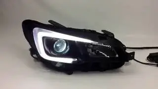 Subaru WRX - Morimoto h1 Bixenon Projector Conversion + Black Out + C-Light Upgrade