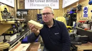 The Great British Harmonica company - The journey continues with comb making.  PART 1.