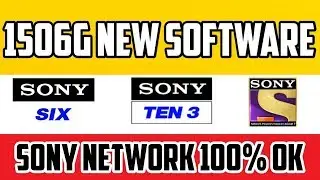 1506G Receiver New Power Vu Software||Sony Network 100% Ok||Crazy Receivers