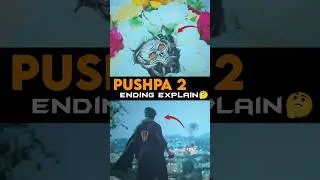 Pushpa 2 Ending Scene 🤔 | Vicky Explained #shorts #pushpa2