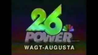 WAGT (NBC) Station ID 1987
