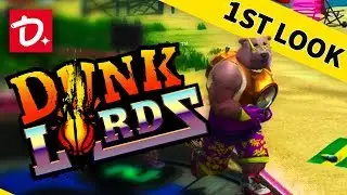 BaerTaffy is in a Game! - Dunk Lords First Look At