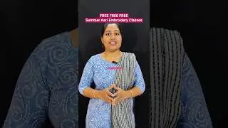 Free Online Aari Embroidery Classes / Aari Work for beginners / 9994119477 #aariwork #aariclasses