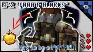 Minecraft PvP 1.14 Server Guide 2019 Ep2: Food & Blocks *Zero 2 Hero*