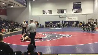 2020 285-pound KCAC-SAC men's wrestling championships final