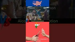 The drinking culture in the United States and India #drink