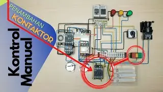 Review Pengkabelan 2 Pompa ON/OFF Bergantian (Saklar Selector Manual)