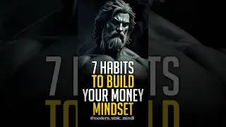 7 habits to build your money mindset #habits #moneymindset #stoicism #shortvideo #shorts