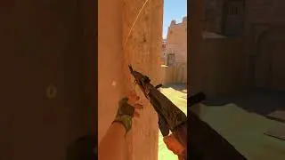 PALACE ENTRY SMOKE ON MIRAGE #shorts #cs2