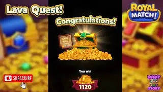 Royal Match Game Lava Quest Level 6130-6139 Area 80
