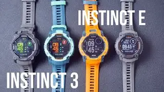 Compare Garmin Instinct E vs Instinct 3 AMOLED vs Instinct 3