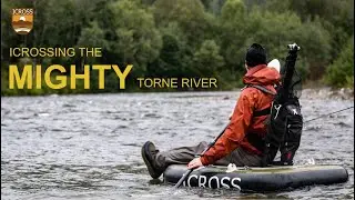 CROSSING the MIGHTY Torne river in Sweden