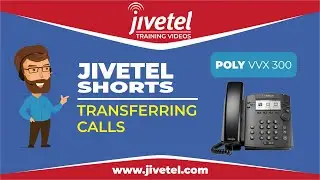 How to transfer a call using your Polycom VVX 300 series phone