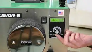 Регулировка давления воздуха в системе распыления PRECISION 5 HVLP