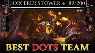 MK Mobile | Sorcerers Tower 189 | Best Dots Team