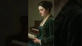 【Short】The Elegance of Baroque Solitude | Living Painting #baroque #harpsichord