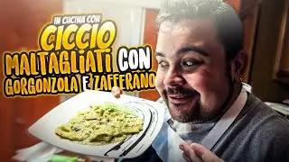 in Cucina con Ciccio: Maltagliati con Gorgonzola e Zafferano!