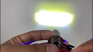 Lampu LED H6 Laser 2 Warna, Bohlam High Lo Kristal Biru Universal Super Terang!
