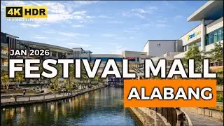 FESTIVAL MALL ALABANG TOUR 🔥 | WITH INDOOR RIDES 🎡🎢