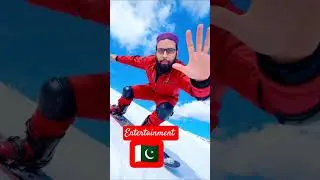 snow riding #pakistani # Pakistani Snow riding #molvi Snow riding # enterta#discoverpakistan #skardu