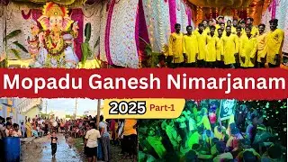 Mopadu Ganesh Nimarjanam Celebrations 2025 Part-1 #kandukur #mopadu #ganeshnimarjanam2025