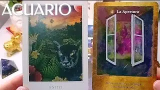 ACUARIO☀️ESTÁS TEJIENDO TÚ ÉXITO!! BENDICIONES INESPERADAS