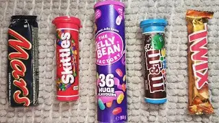 EXTREMELY Satisfying ASMR Candy 🍫🍭 Giant Chocolate, Rainbow Lollipops & Candy Cutting Sounds