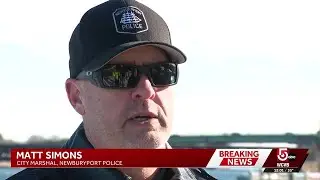 Search continues for man seen clinging to boat